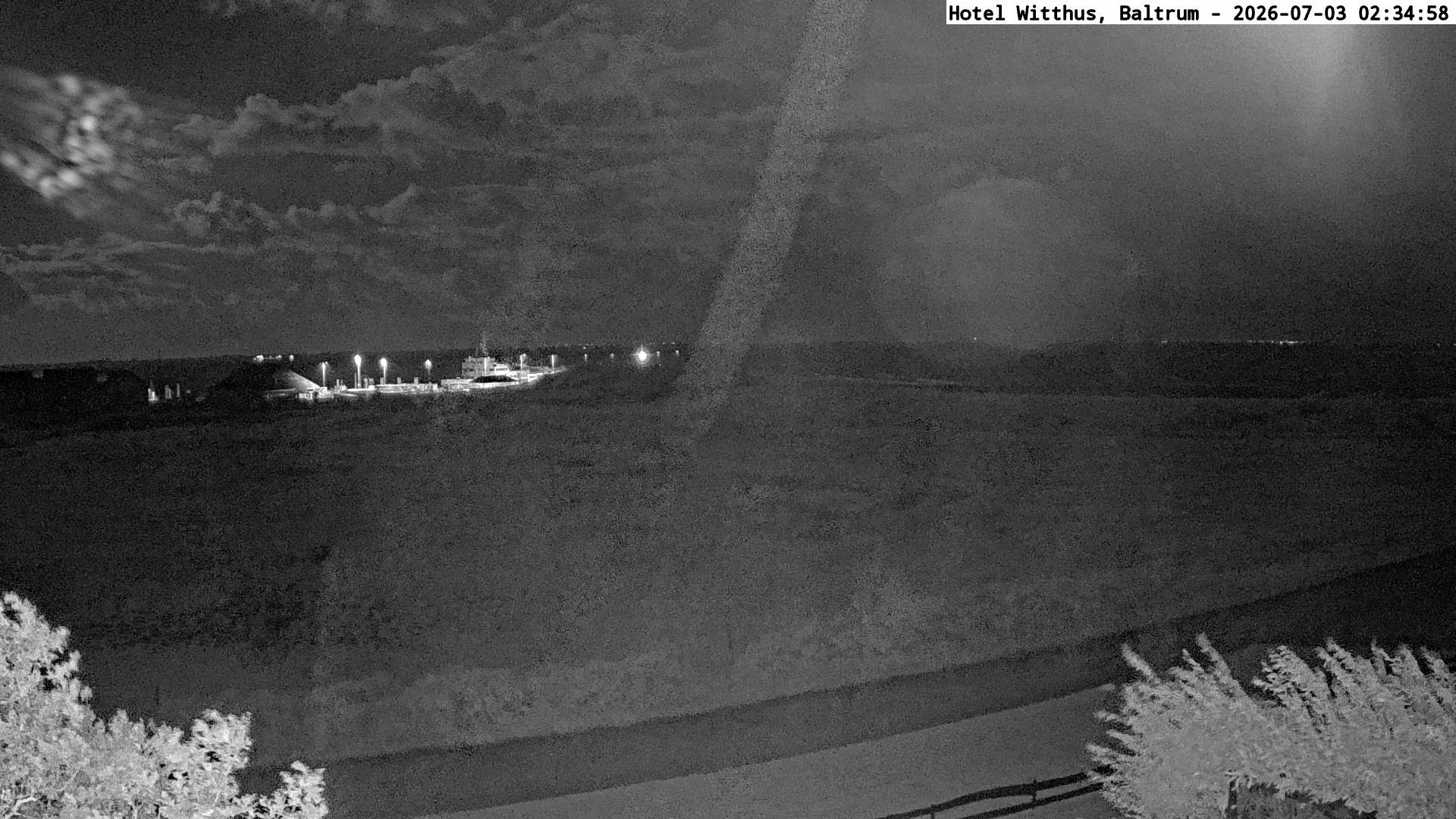 Archived image Webcam View of the harbour in Baltrum
