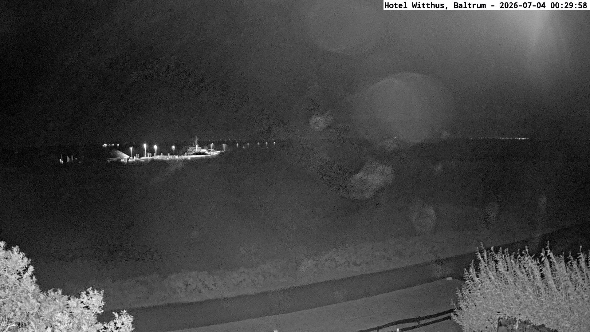 Archiv Foto Webcam Blick vom Hotel Witthus in Baltrum