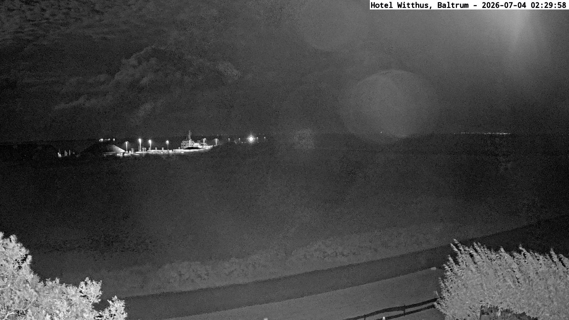 Archiv Foto Webcam Blick vom Hotel Witthus in Baltrum