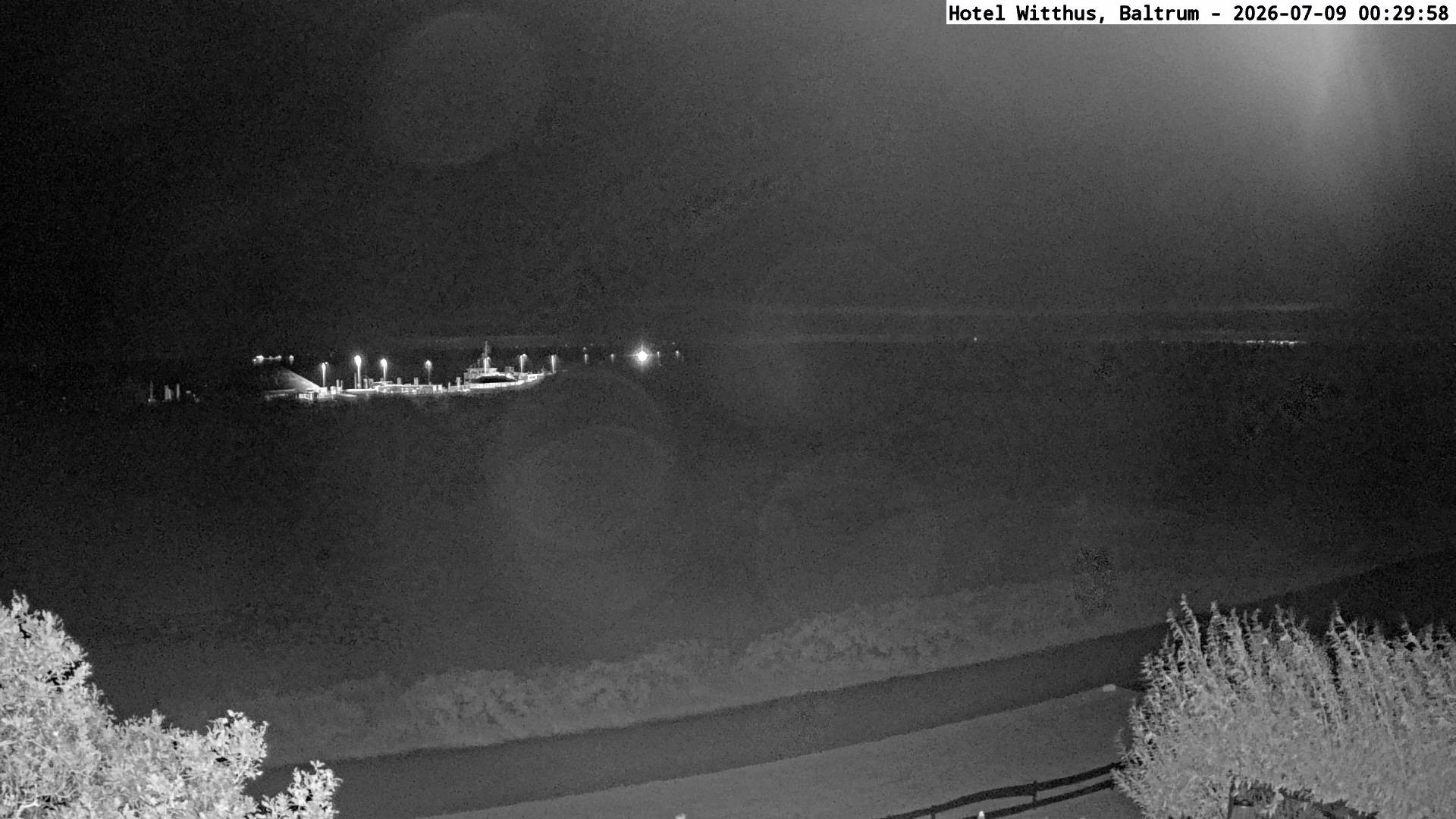 Archiv Foto Webcam Blick vom Hotel Witthus in Baltrum