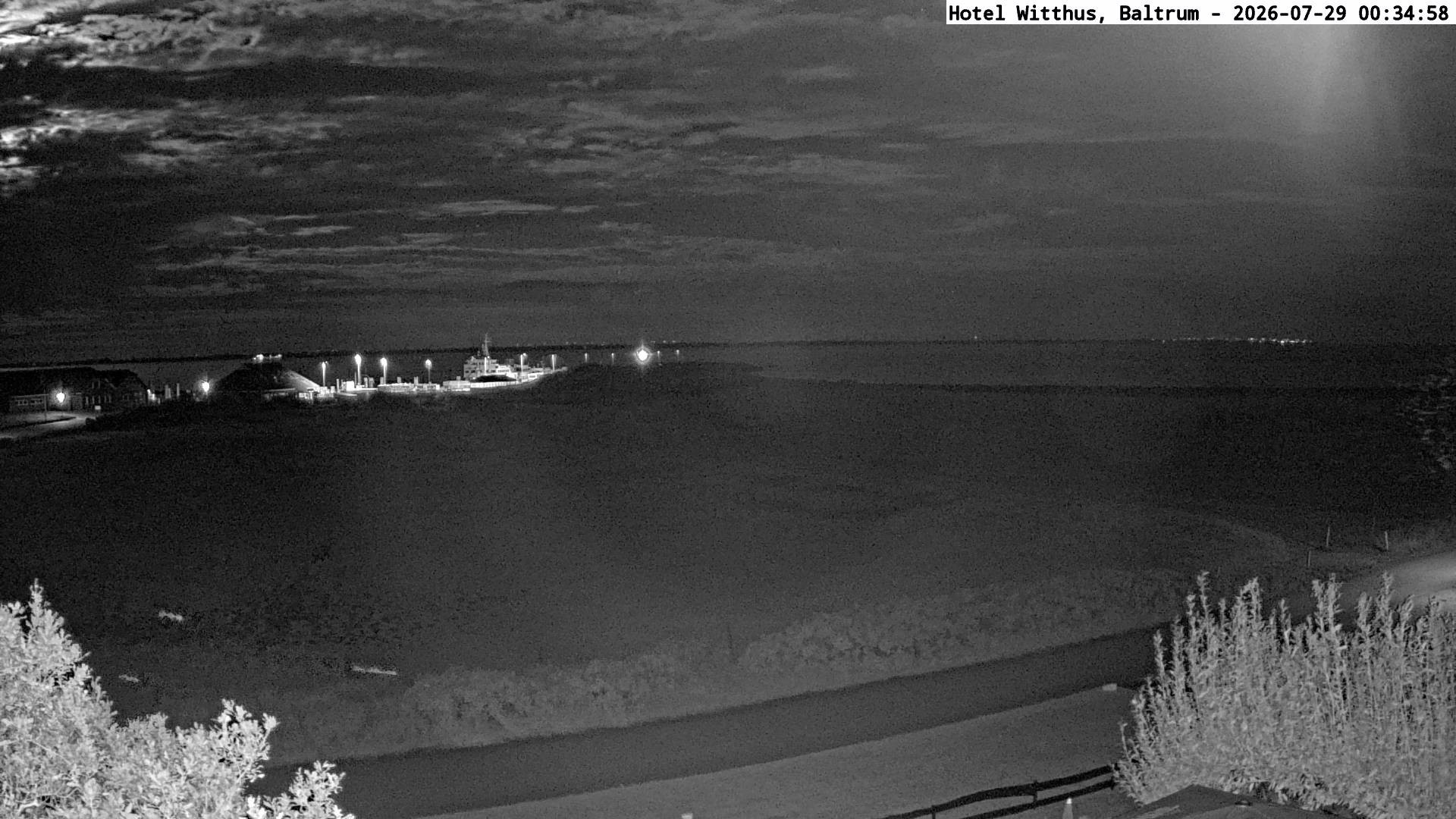 Archiv Foto Webcam Blick vom Hotel Witthus in Baltrum