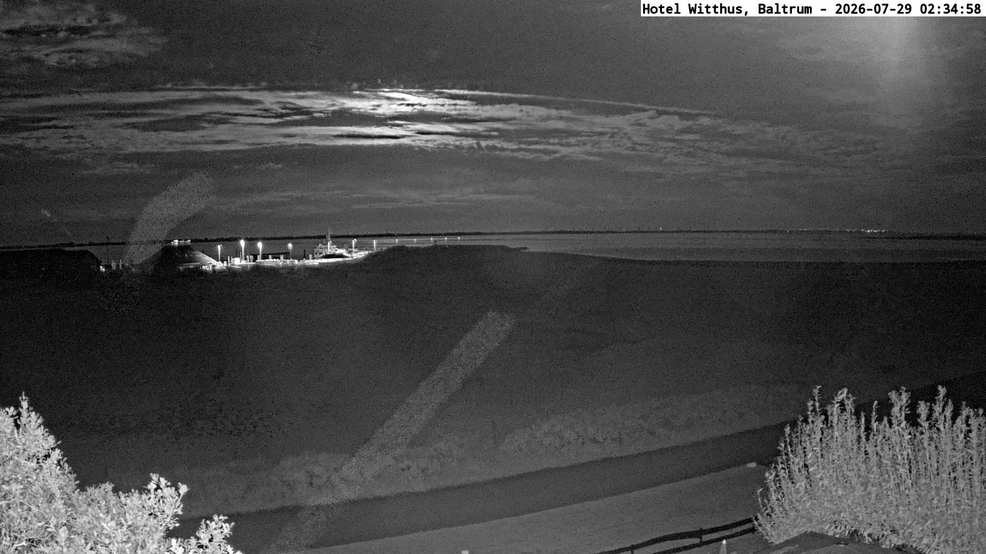 Archiv Foto Webcam Blick vom Hotel Witthus in Baltrum