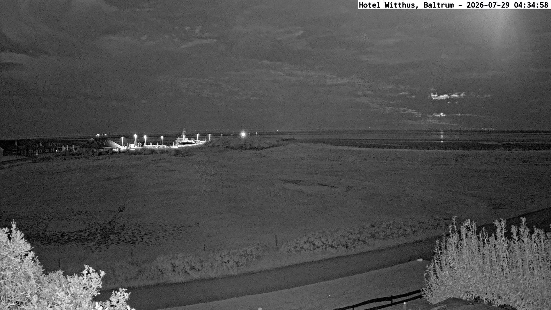 Archiv Foto Webcam Blick vom Hotel Witthus in Baltrum