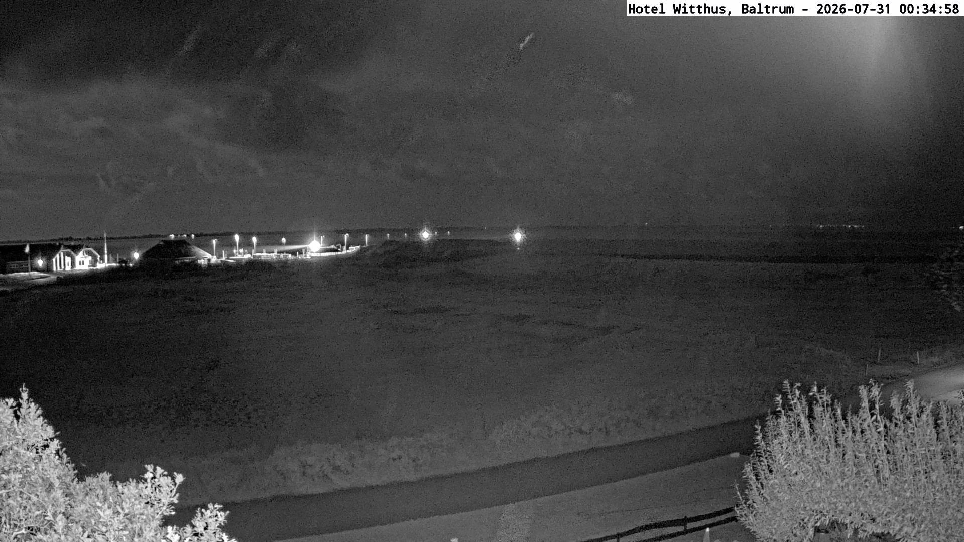 Archiv Foto Webcam Blick vom Hotel Witthus in Baltrum