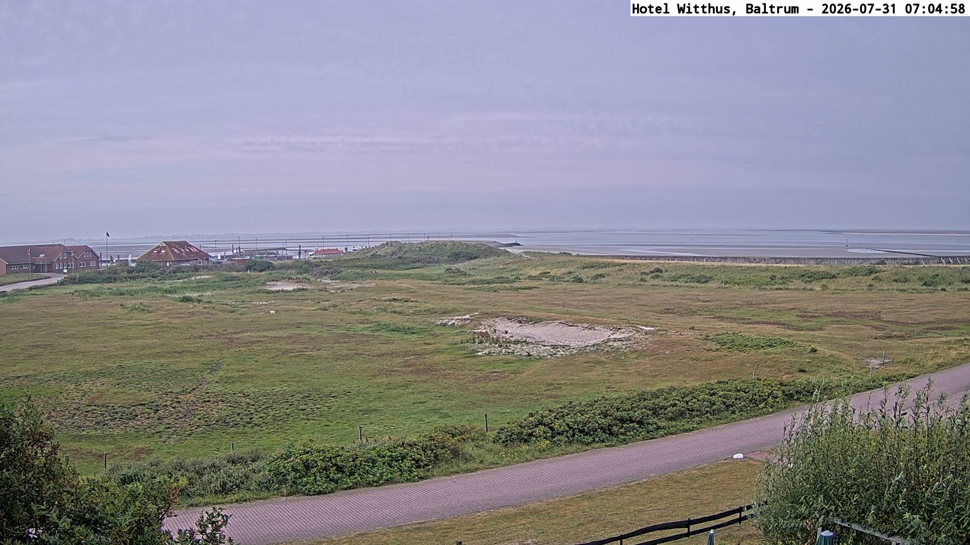 Archiv Foto Webcam Blick vom Hotel Witthus in Baltrum