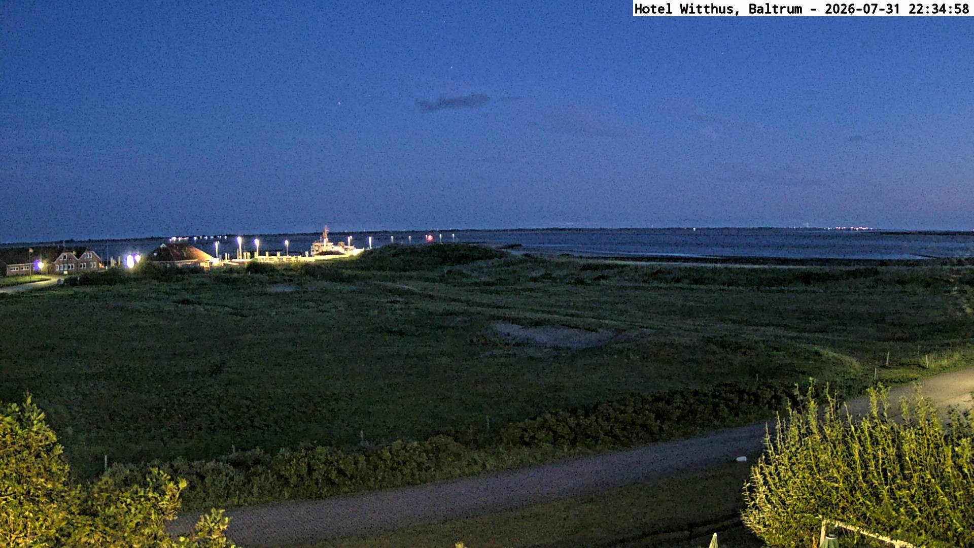 Archiv Foto Webcam Blick vom Hotel Witthus in Baltrum