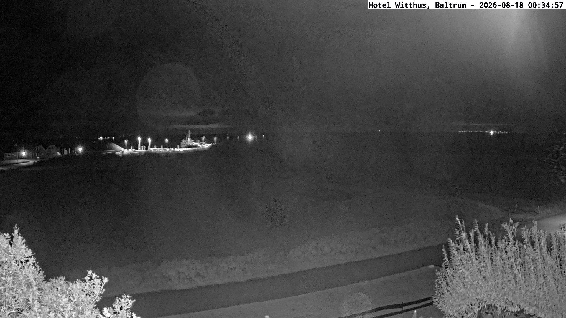 Archiv Foto Webcam Blick vom Hotel Witthus in Baltrum