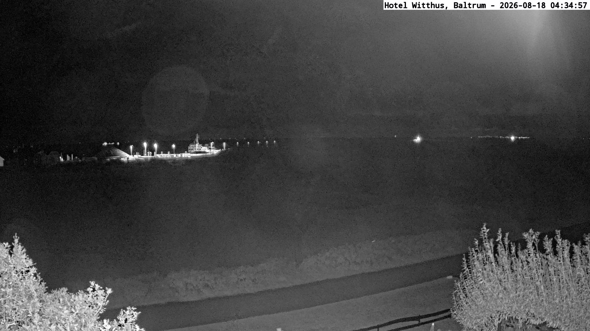 Archiv Foto Webcam Blick vom Hotel Witthus in Baltrum