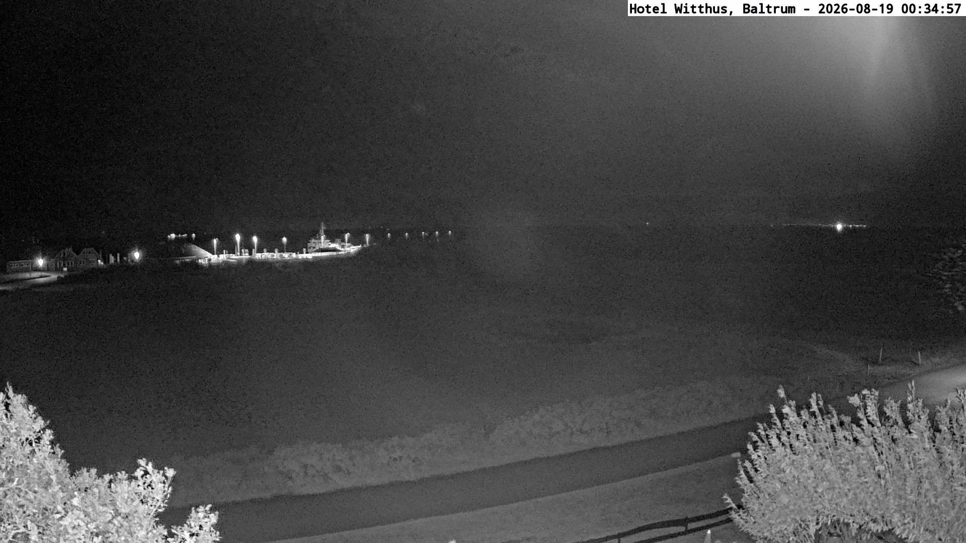 Archiv Foto Webcam Blick vom Hotel Witthus in Baltrum