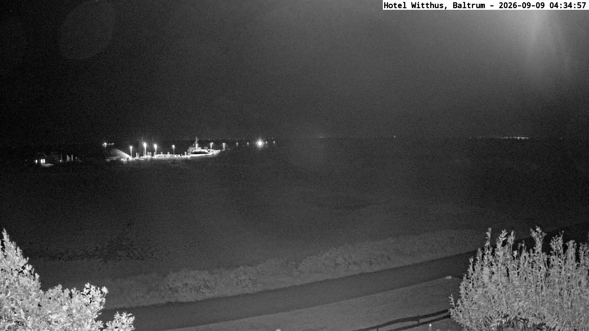 Archiv Foto Webcam Blick vom Hotel Witthus in Baltrum