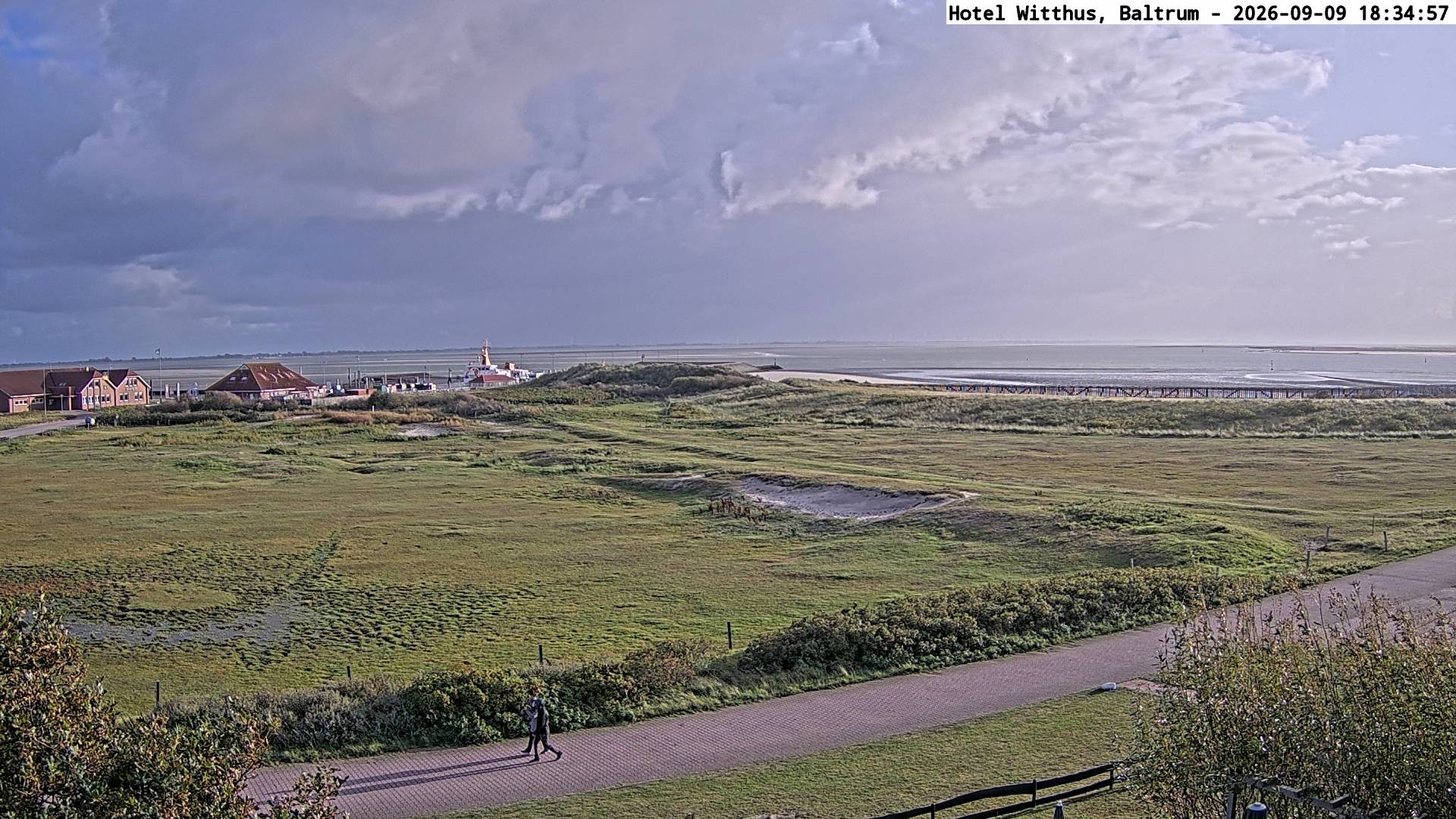 Archiv Foto Webcam Blick vom Hotel Witthus in Baltrum