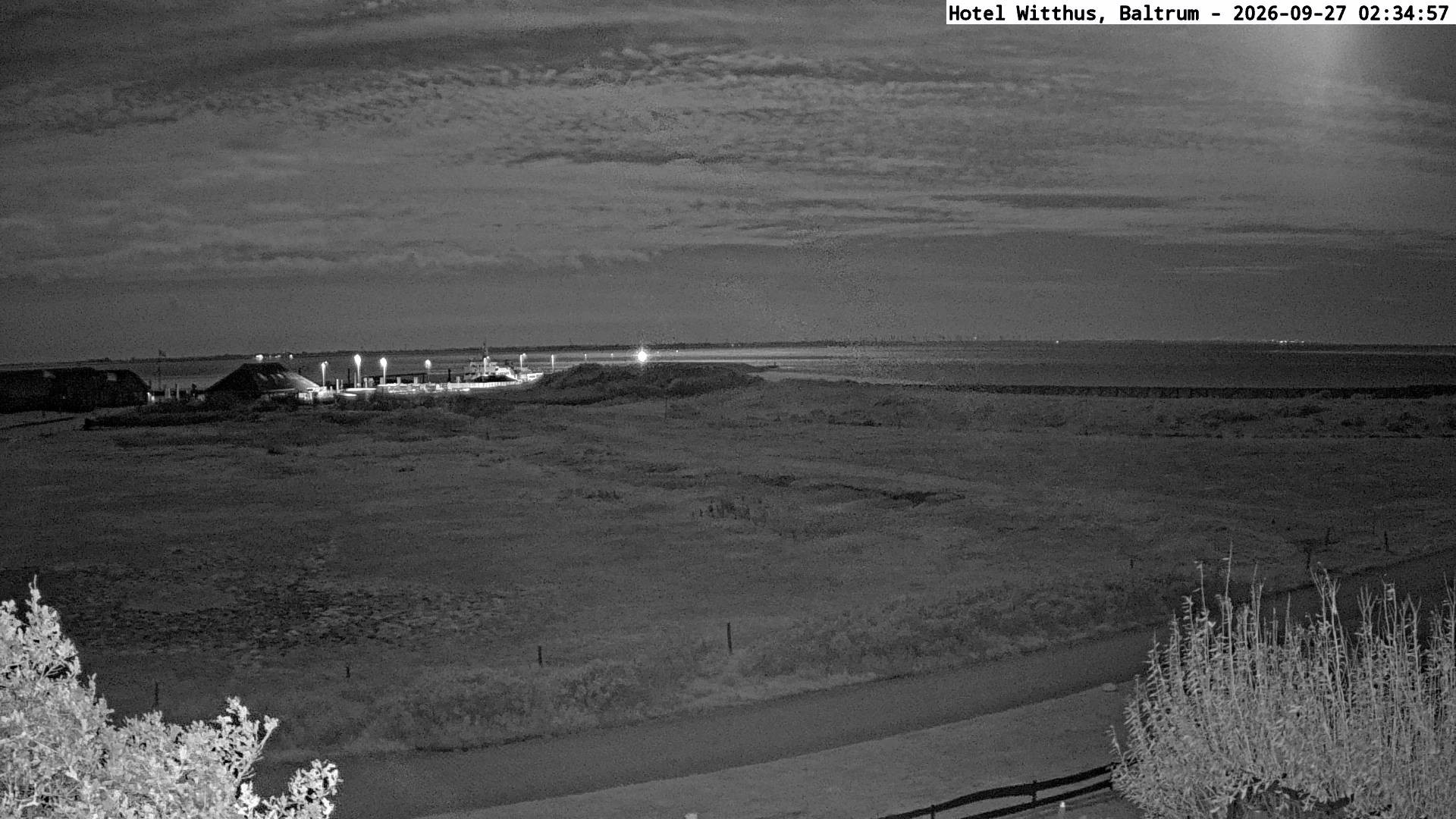 Archiv Foto Webcam Blick vom Hotel Witthus in Baltrum