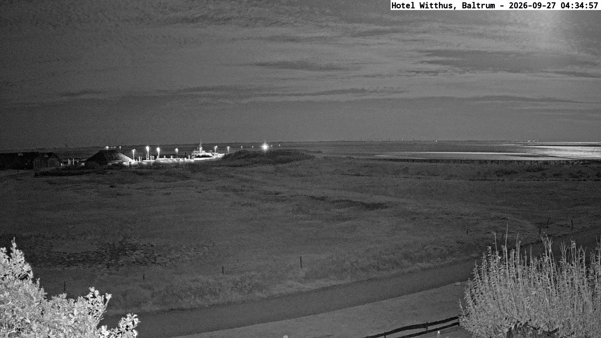 Archiv Foto Webcam Blick vom Hotel Witthus in Baltrum