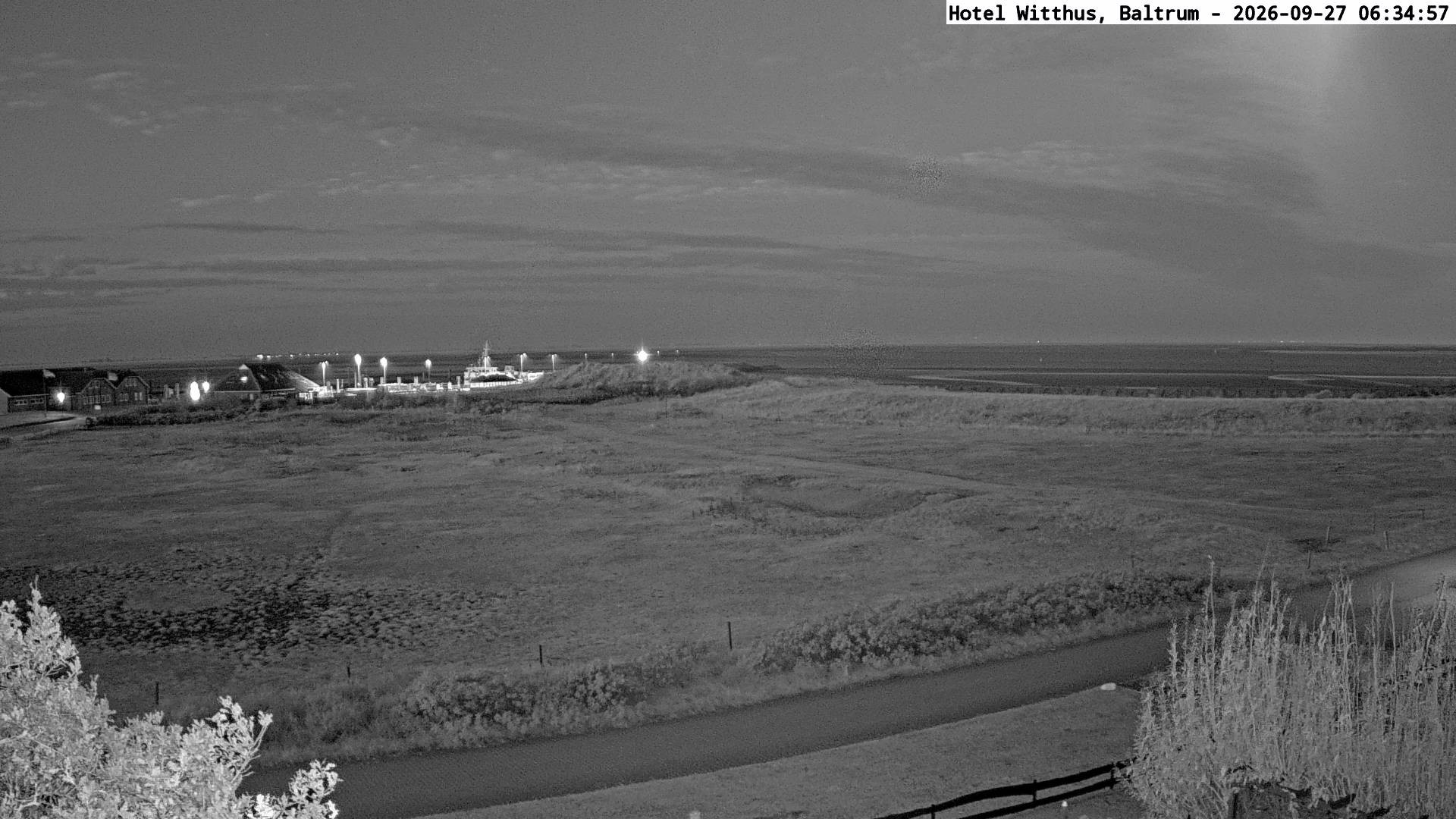 Archiv Foto Webcam Blick vom Hotel Witthus in Baltrum
