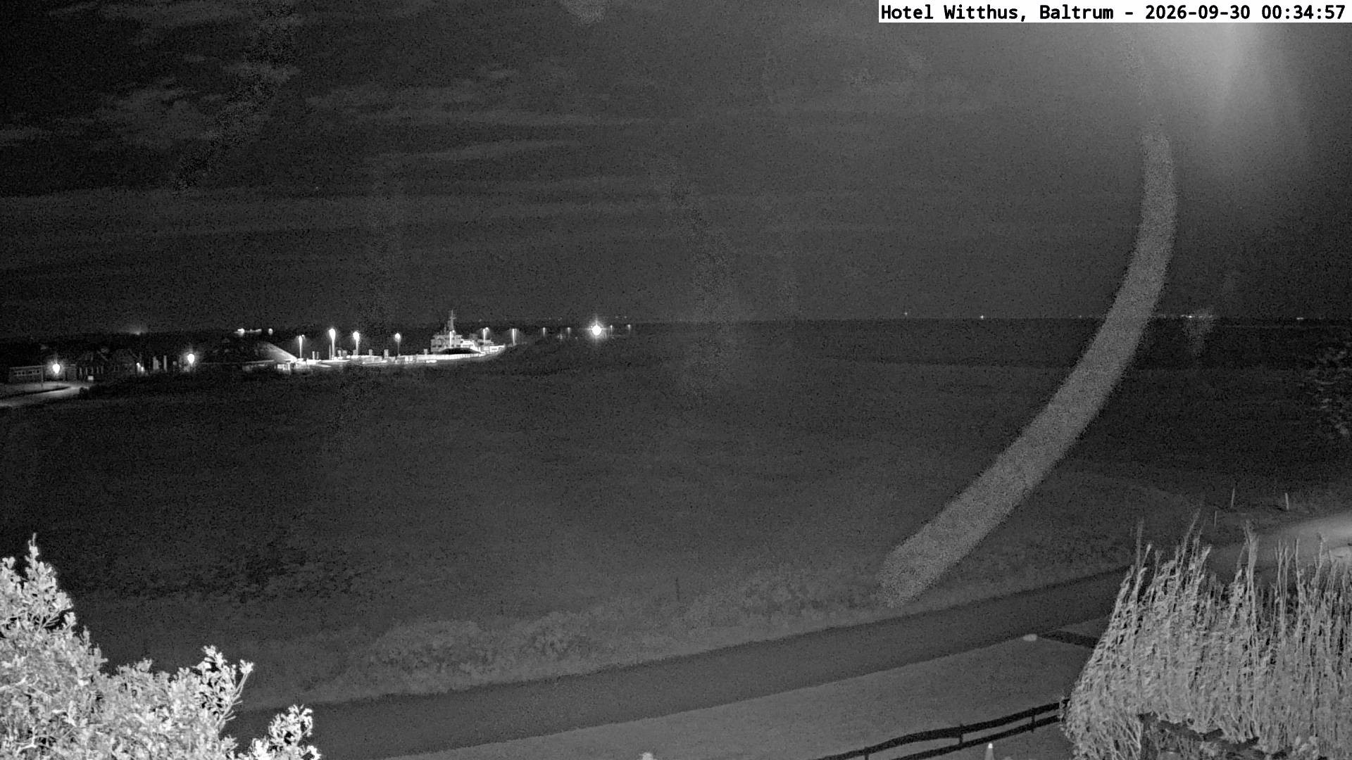 Archiv Foto Webcam Blick vom Hotel Witthus in Baltrum