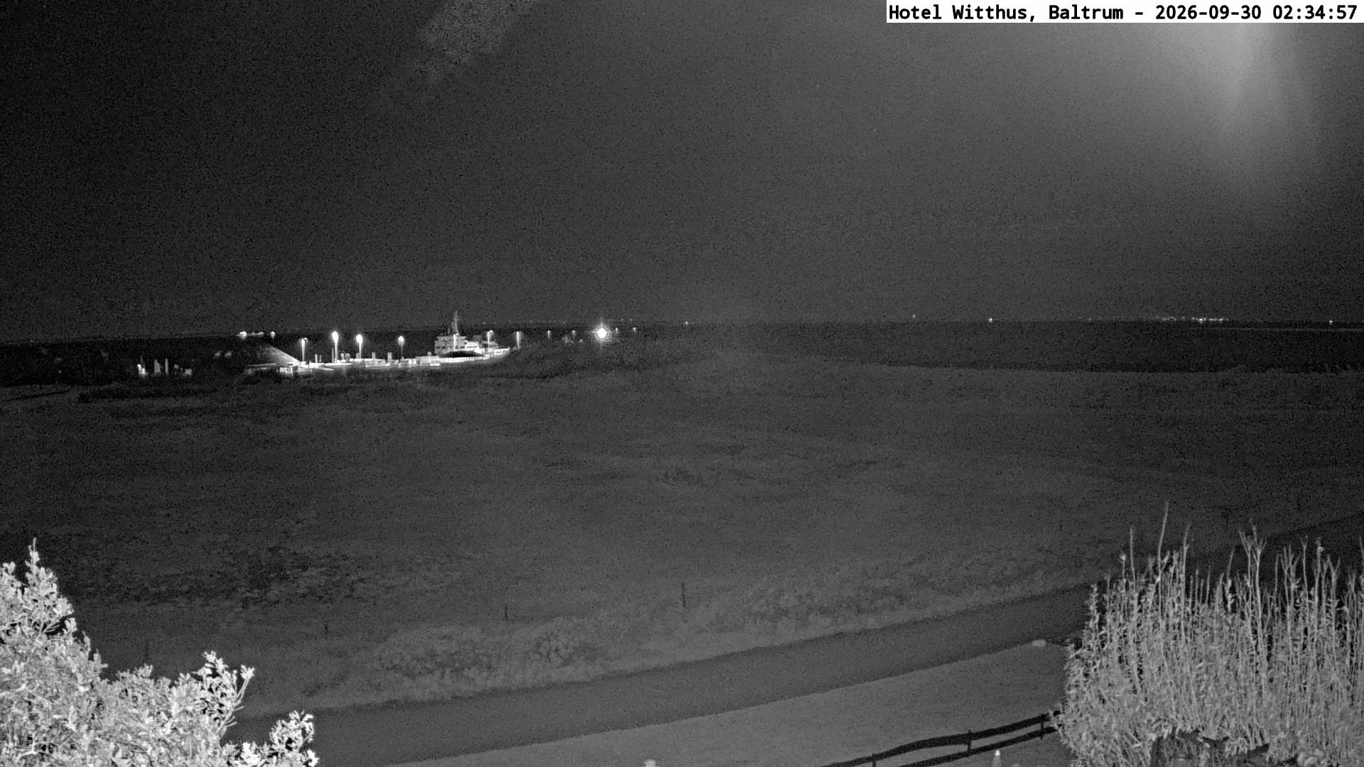 Archiv Foto Webcam Blick vom Hotel Witthus in Baltrum