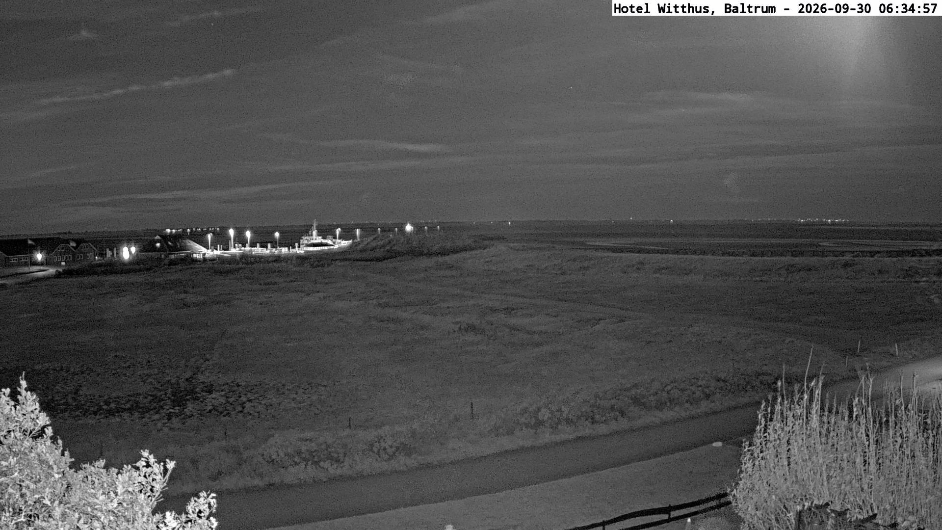 Archiv Foto Webcam Blick vom Hotel Witthus in Baltrum