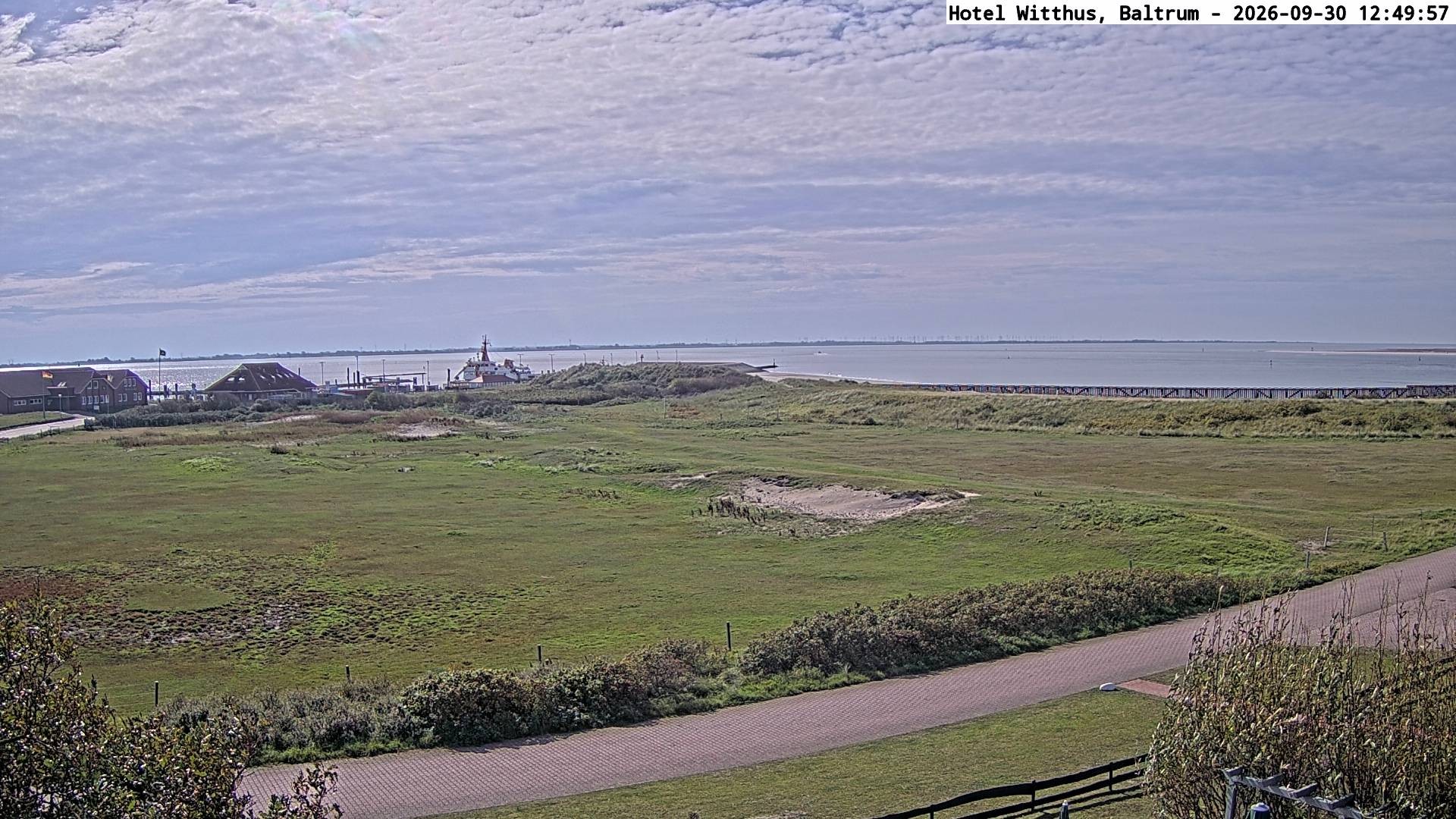 Archiv Foto Webcam Blick vom Hotel Witthus in Baltrum