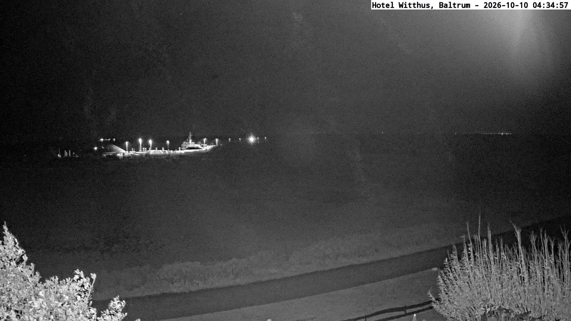 Archived image Webcam View of the harbour in Baltrum