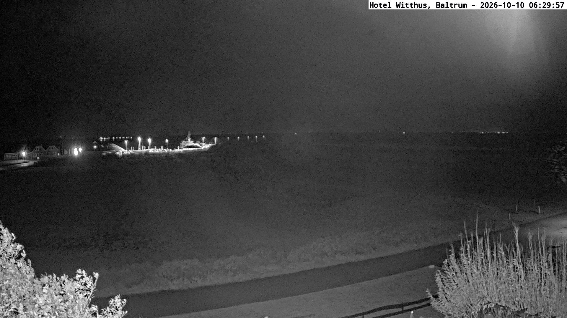 Archived image Webcam View of the harbour in Baltrum