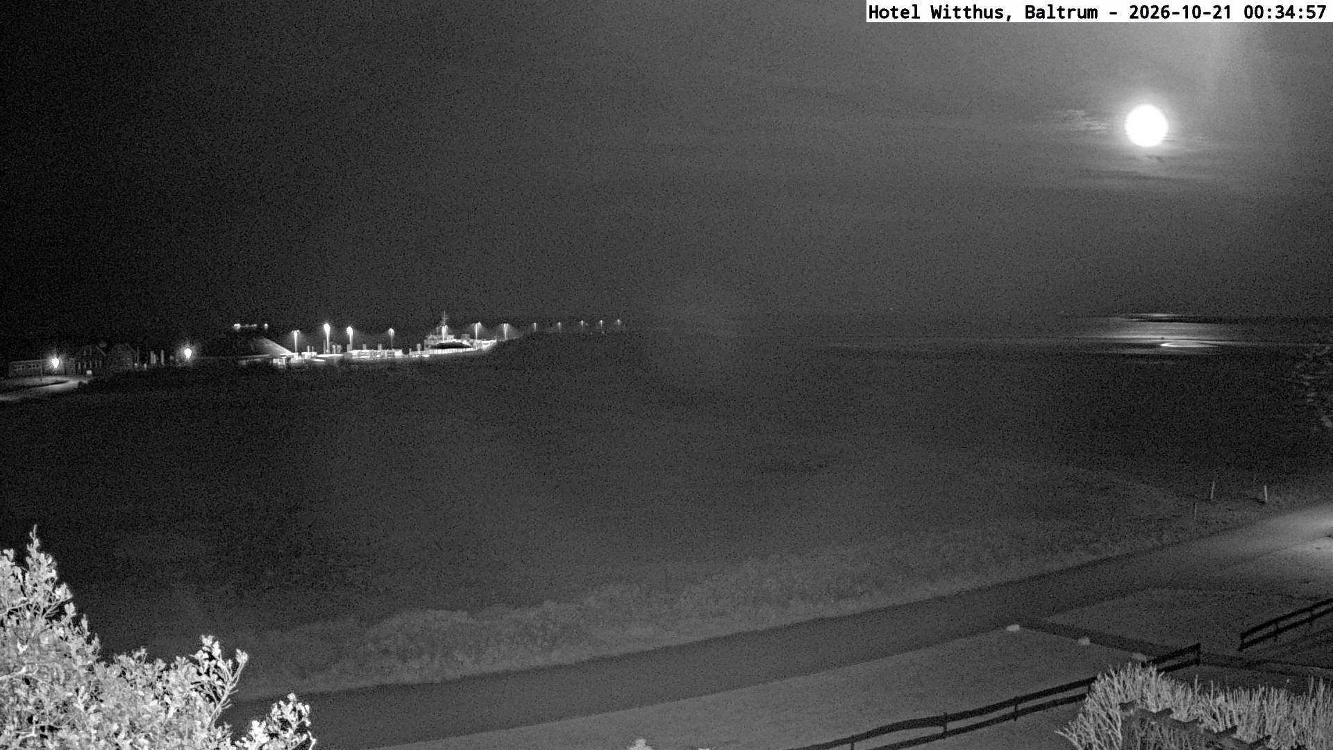 Archiv Foto Webcam Blick vom Hotel Witthus in Baltrum
