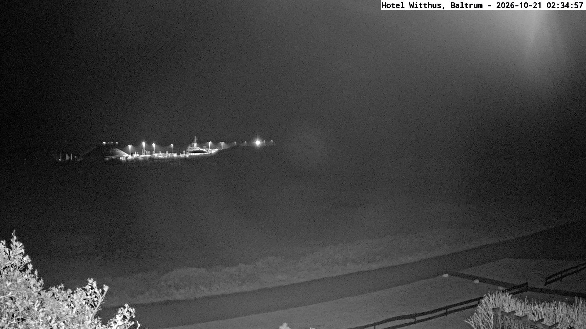 Archiv Foto Webcam Blick vom Hotel Witthus in Baltrum
