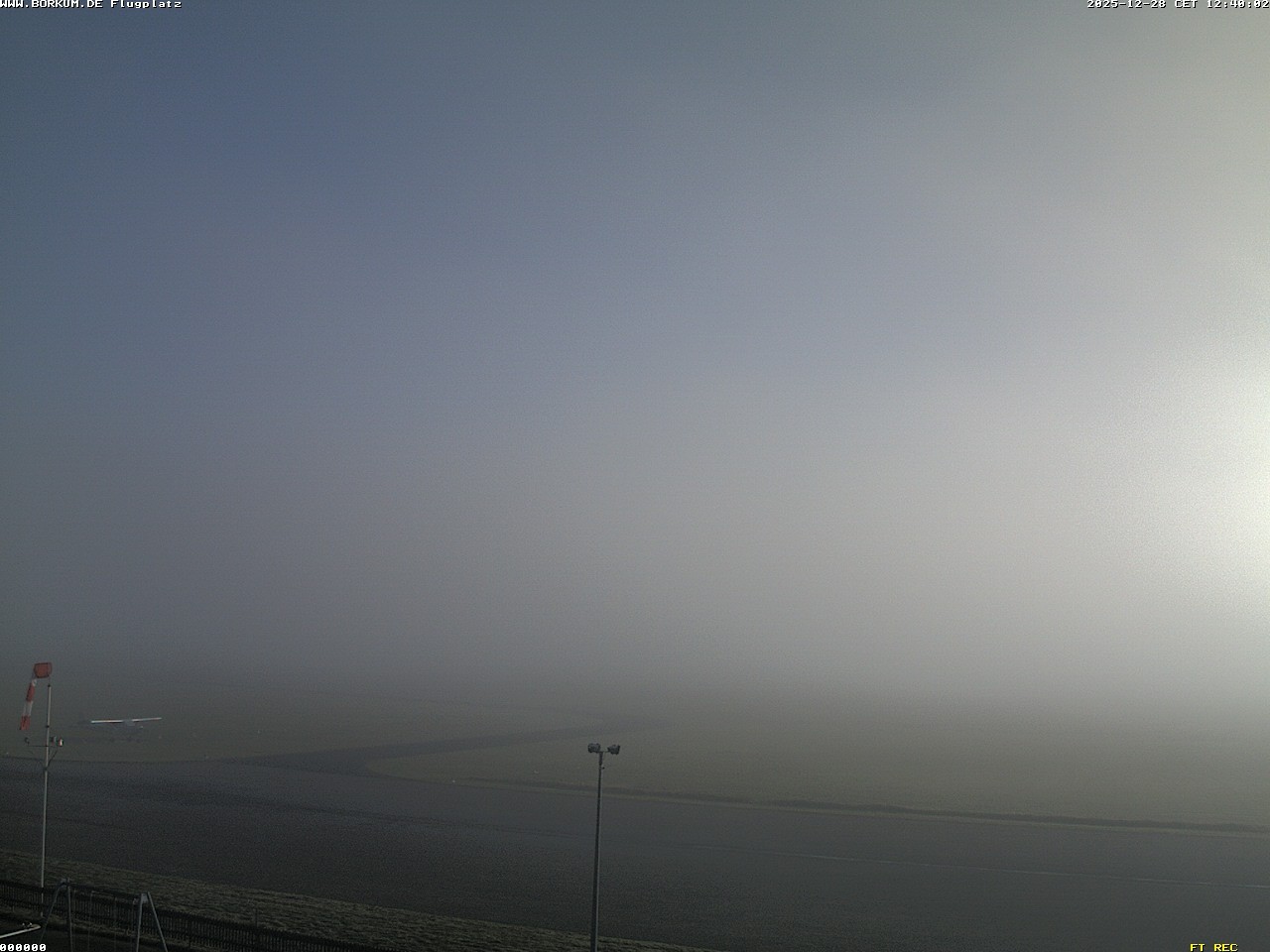 Archiv Foto Webcam Flugplatz in Borkum