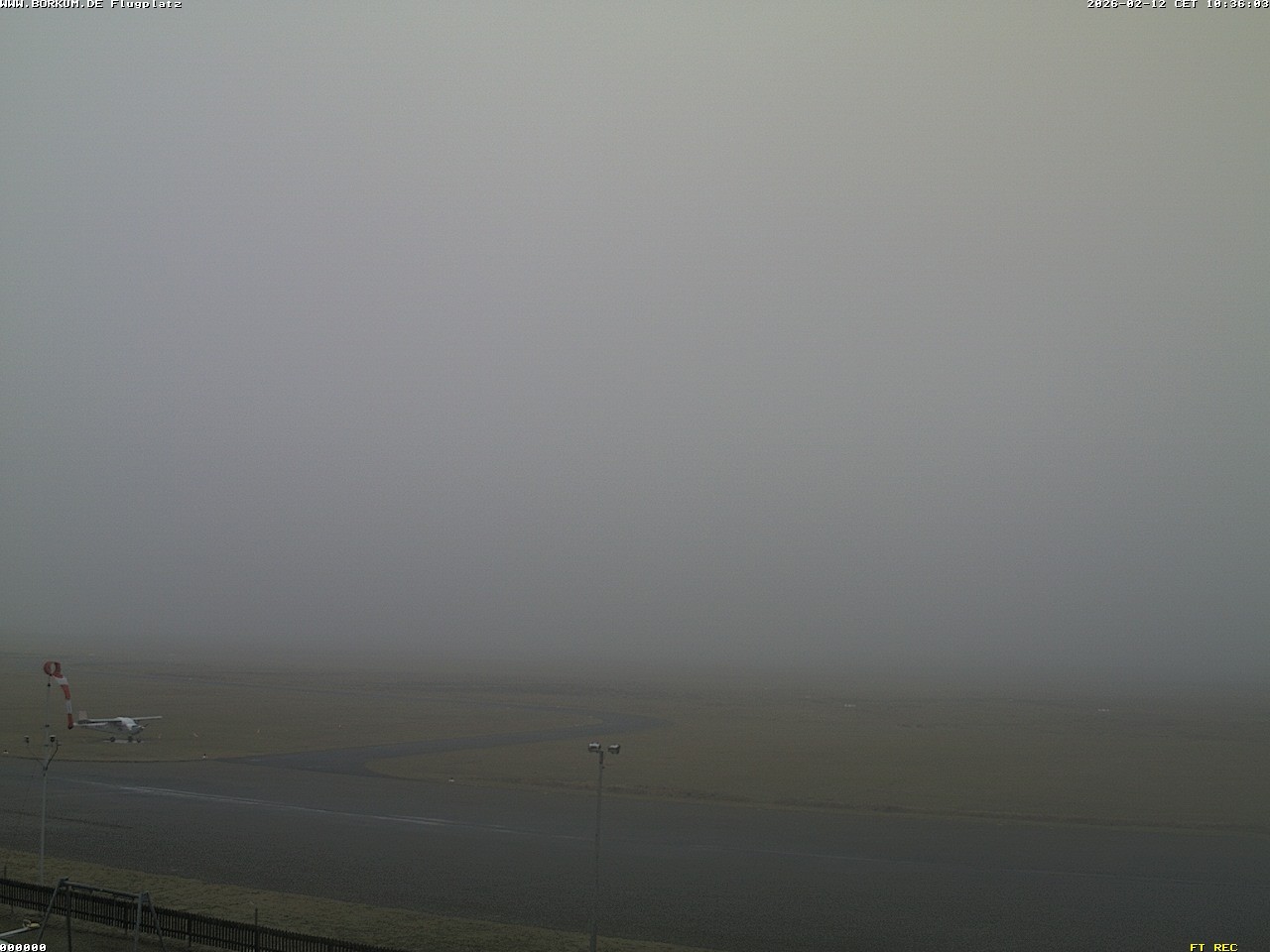 Archiv Foto Webcam Flugplatz in Borkum