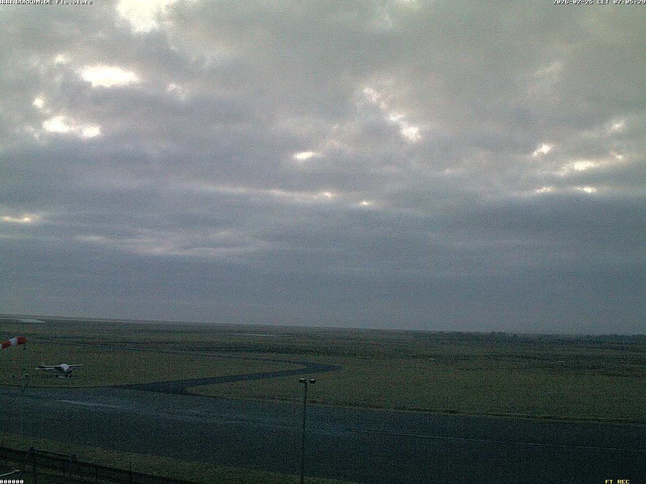 Archiv Foto Webcam Flugplatz in Borkum