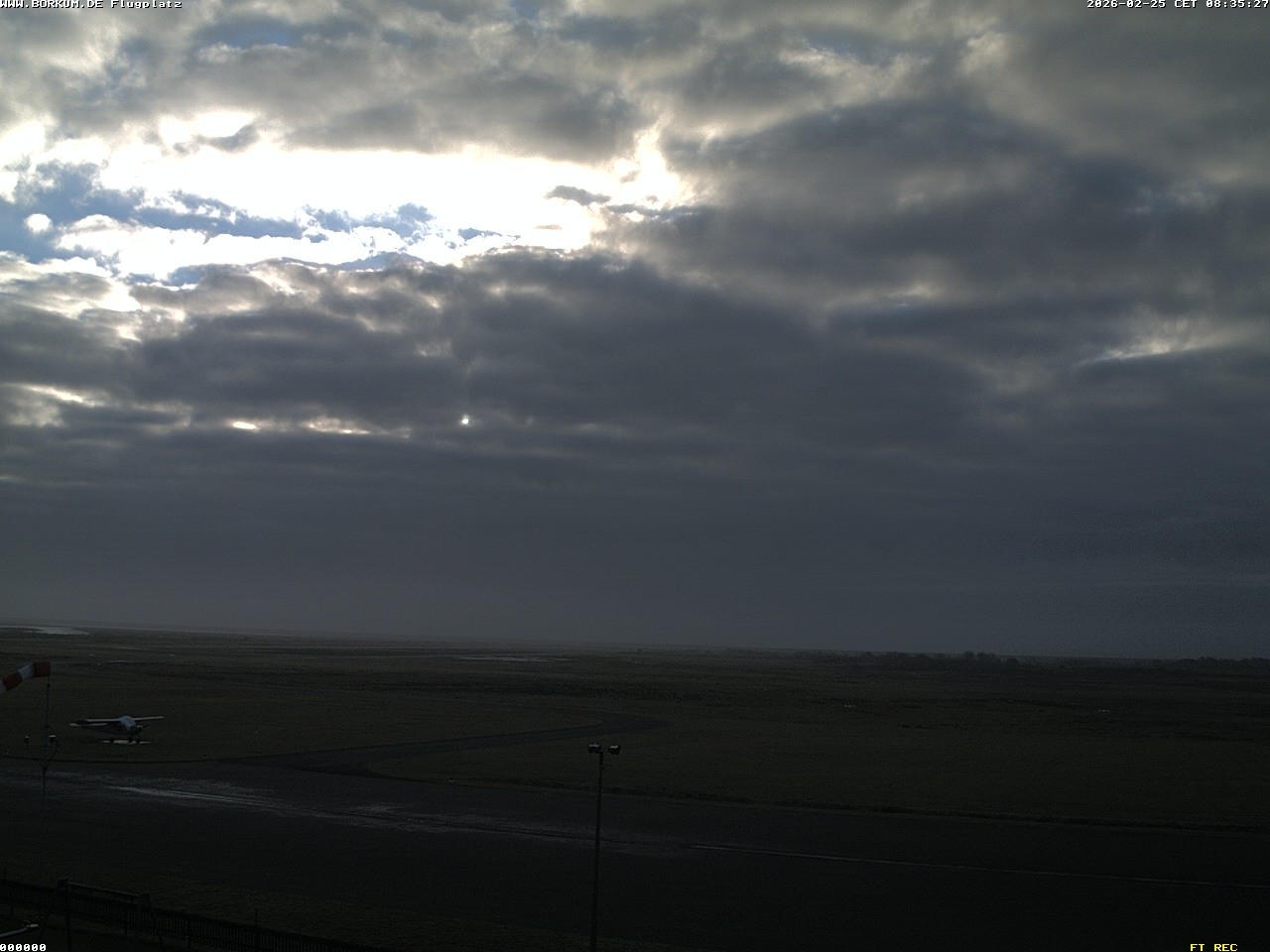 Archiv Foto Webcam Flugplatz in Borkum