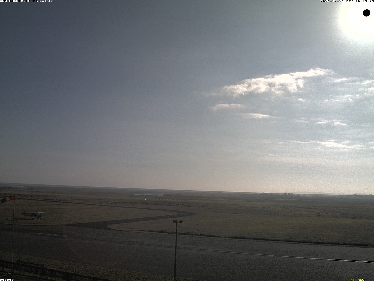 Archiv Foto Webcam Flugplatz in Borkum