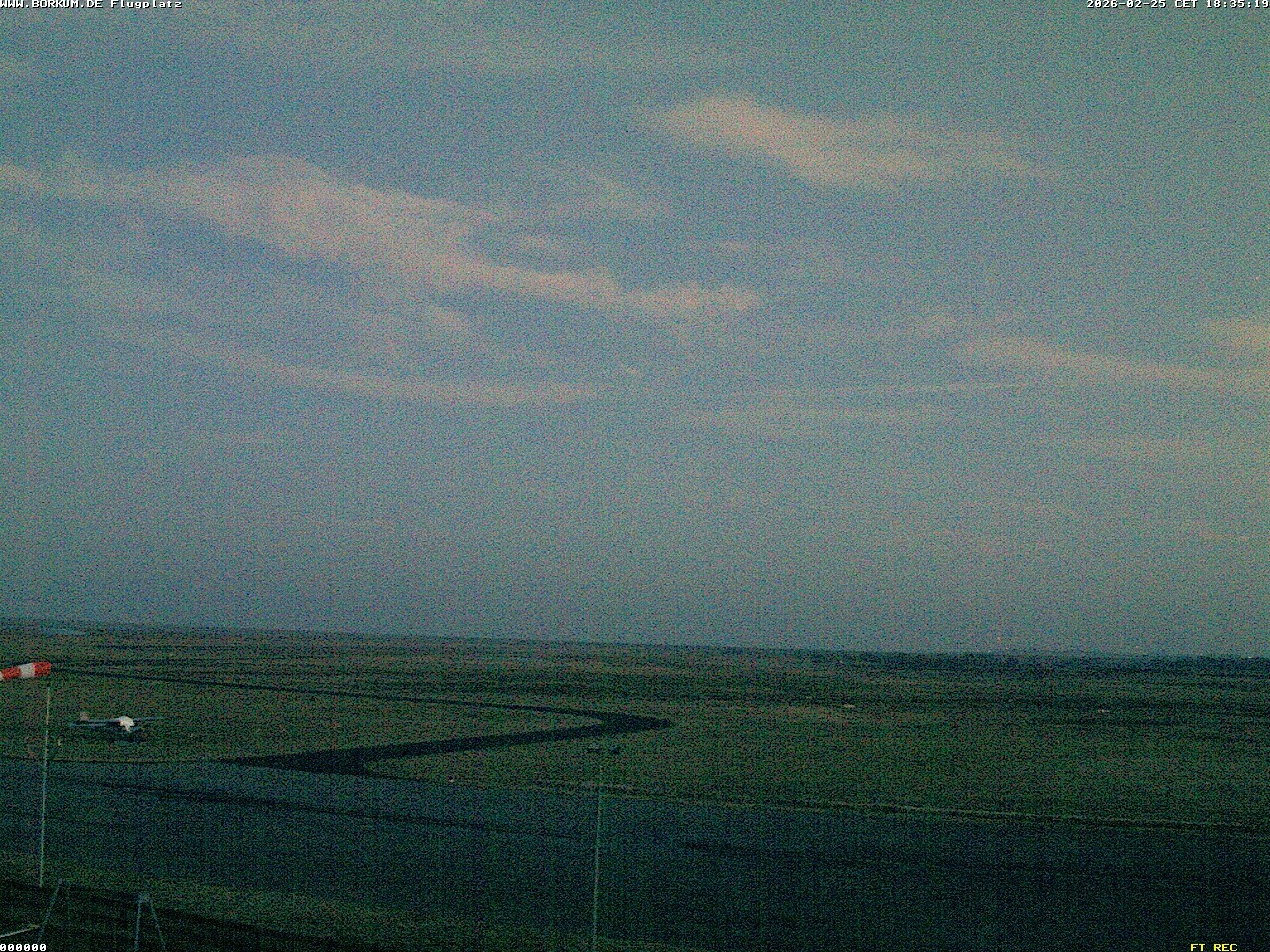 Archiv Foto Webcam Flugplatz in Borkum