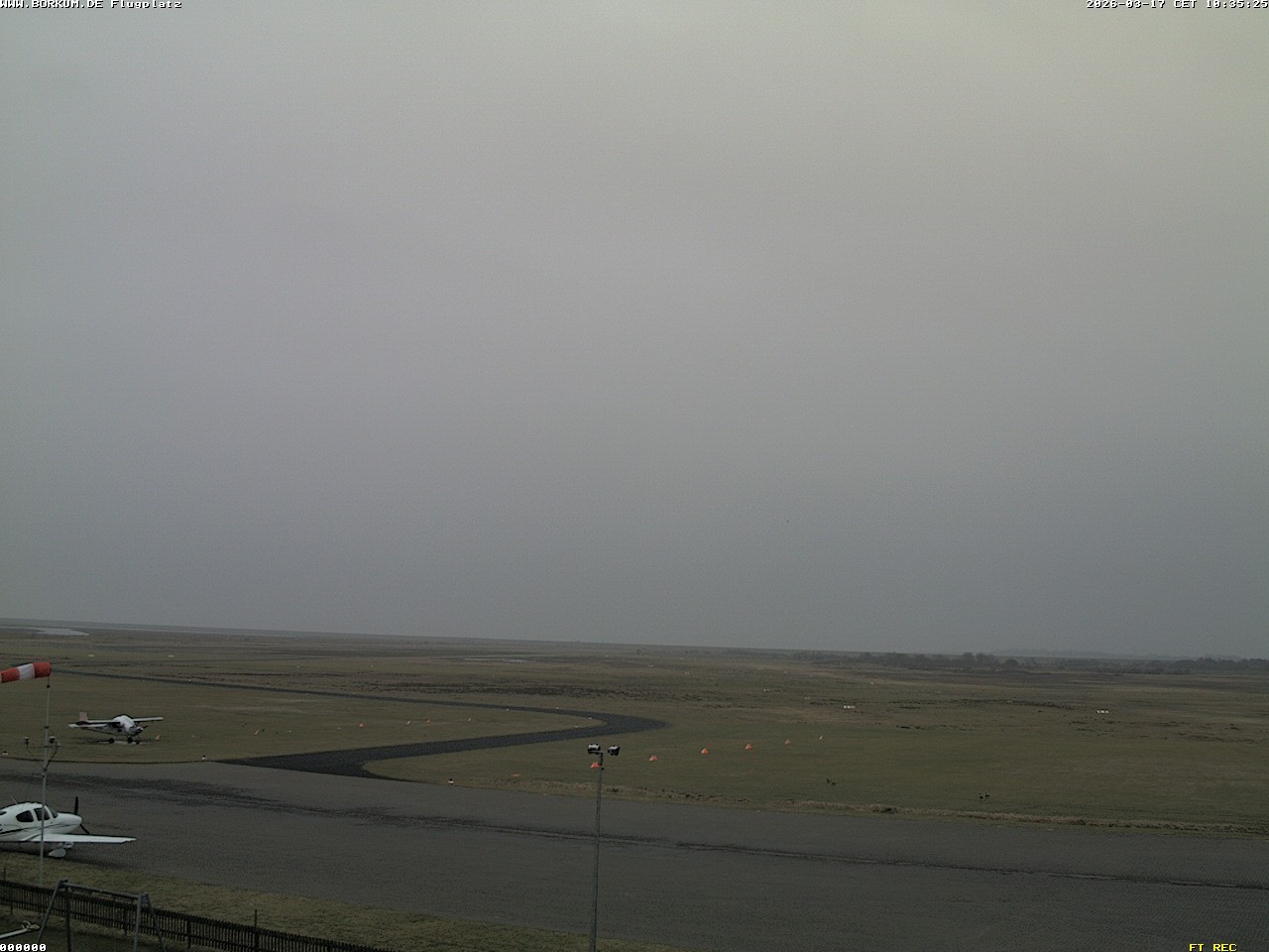 Archiv Foto Webcam Flugplatz in Borkum