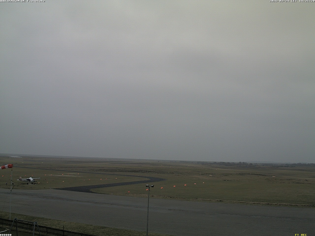 Archiv Foto Webcam Flugplatz in Borkum