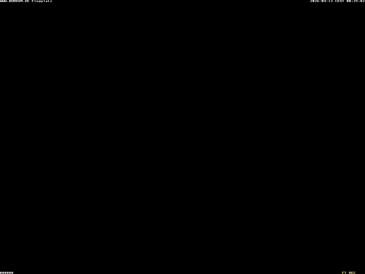 Archived image Webcam Airfield of Borkum