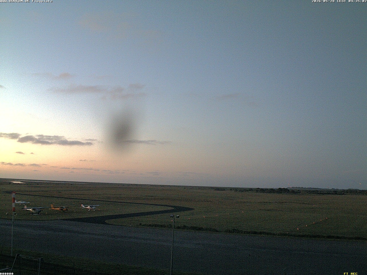 Archiv Foto Webcam Flugplatz in Borkum