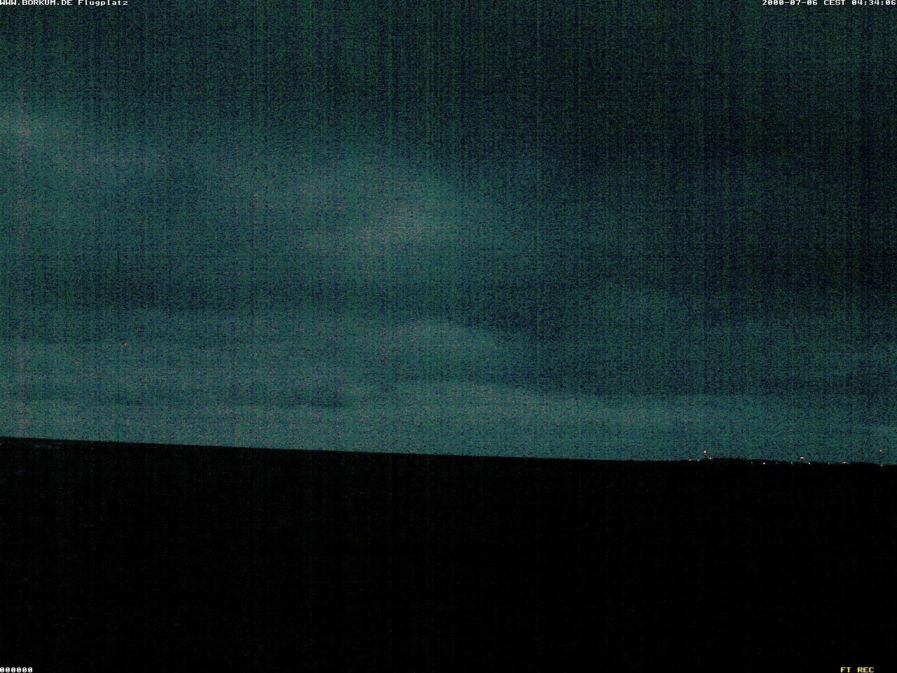 Archiv Foto Webcam Flugplatz in Borkum