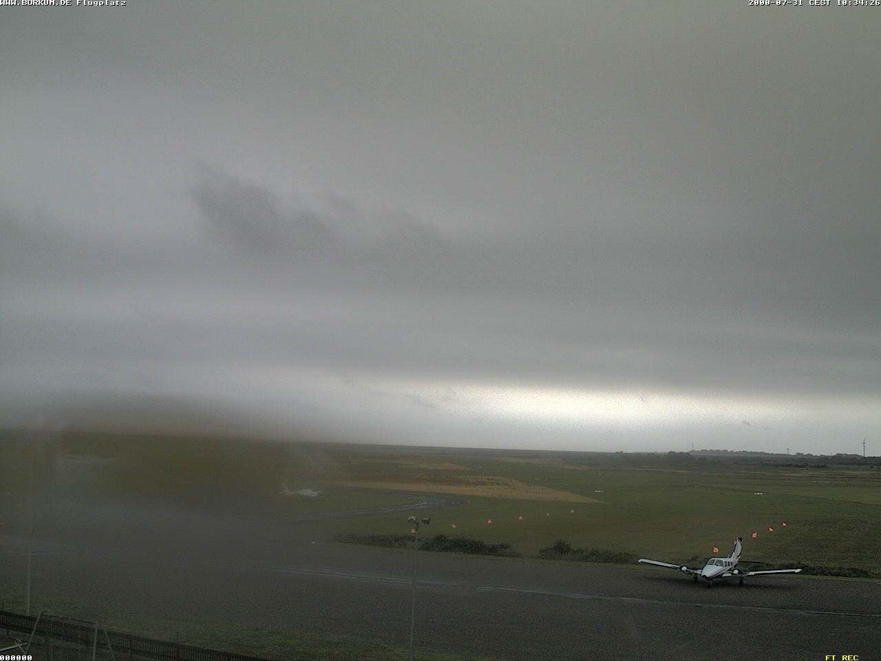 Archiv Foto Webcam Flugplatz in Borkum