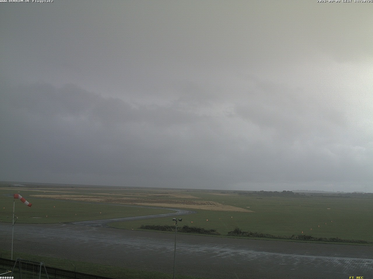 Archiv Foto Webcam Flugplatz in Borkum