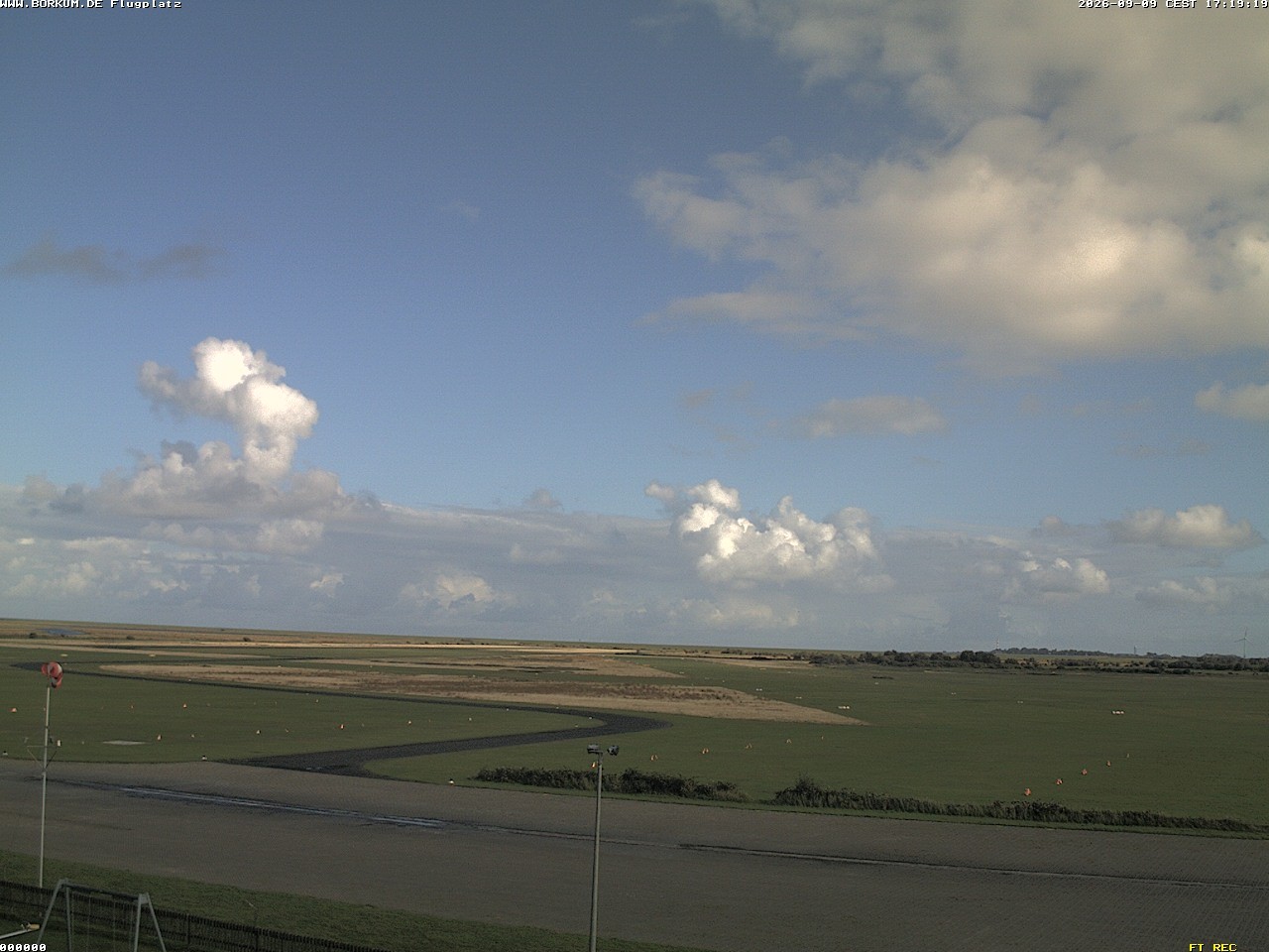 Archiv Foto Webcam Flugplatz in Borkum