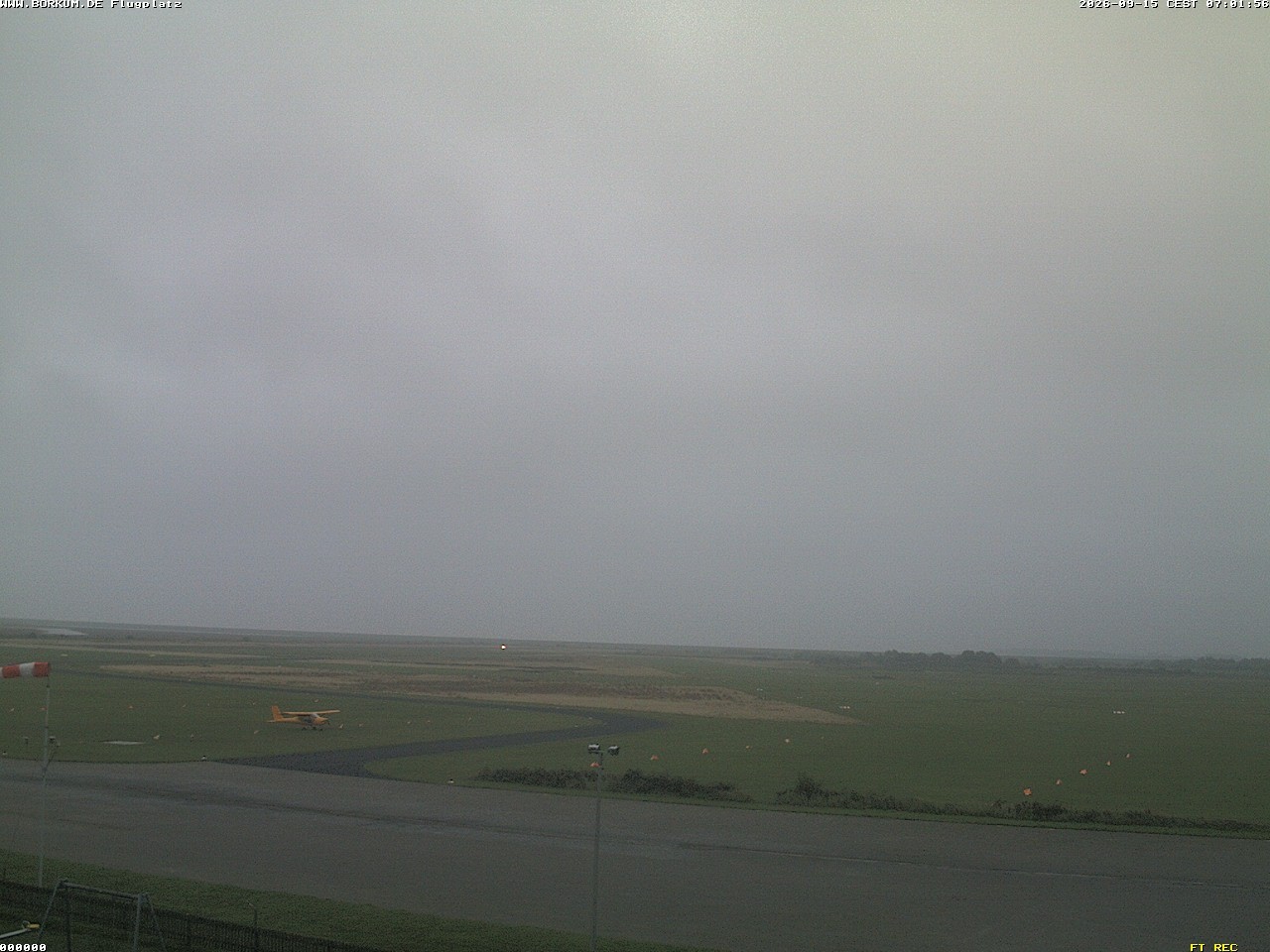 Archiv Foto Webcam Flugplatz in Borkum