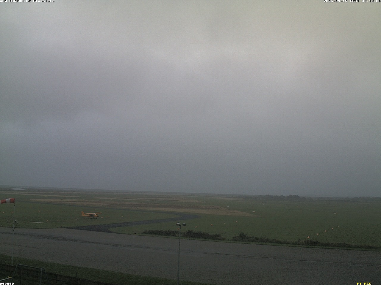 Archiv Foto Webcam Flugplatz in Borkum