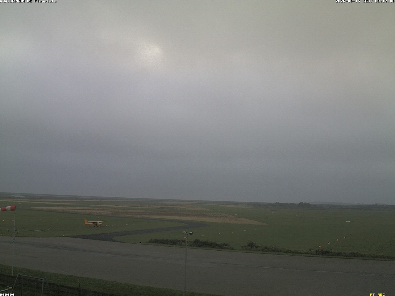 Archiv Foto Webcam Flugplatz in Borkum