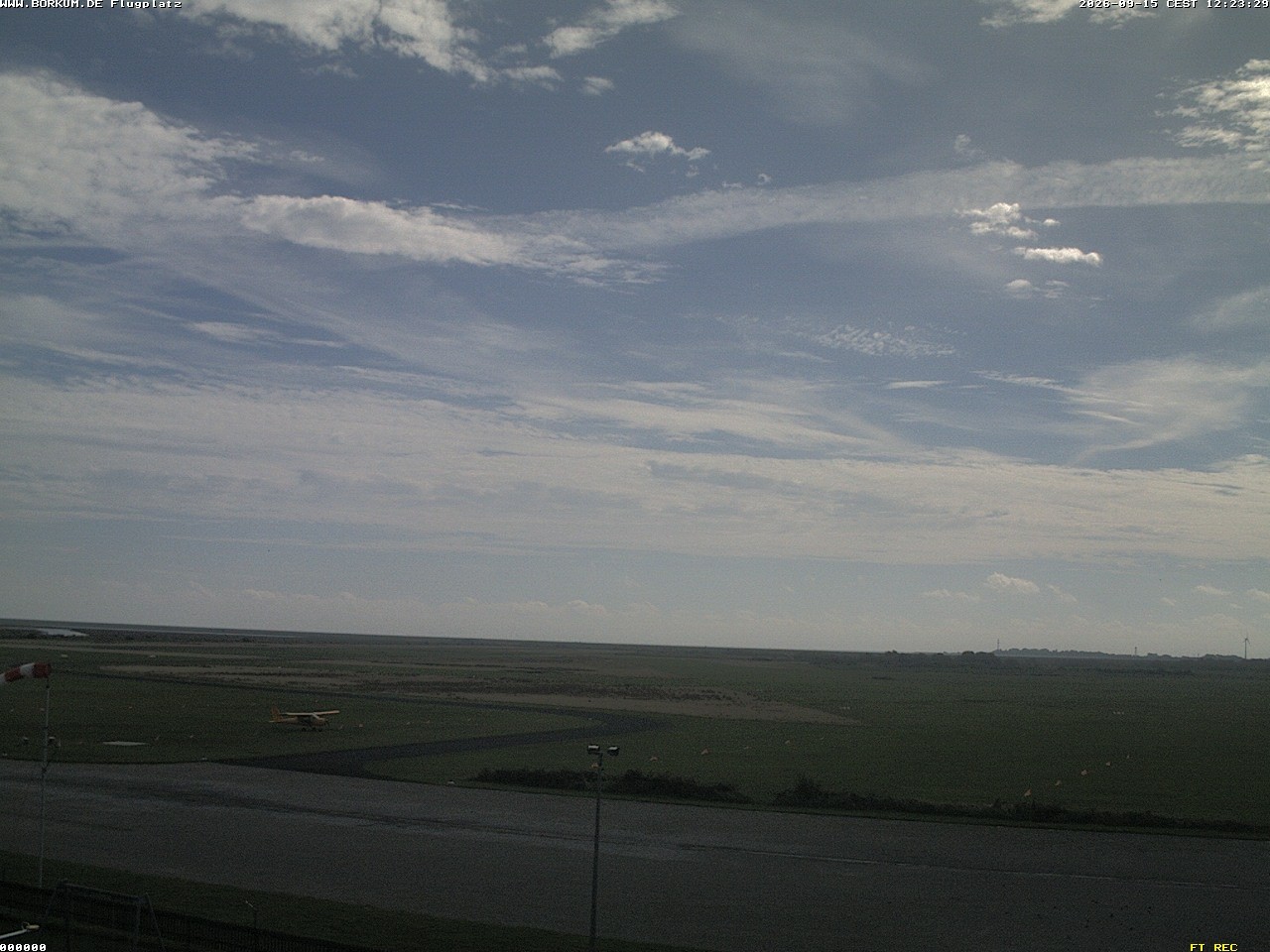 Archiv Foto Webcam Flugplatz in Borkum
