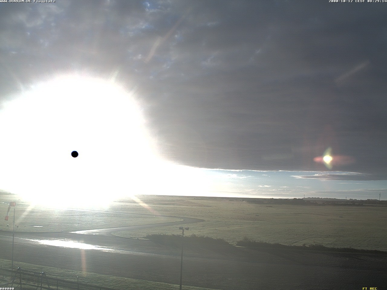 Archiv Foto Webcam Flugplatz in Borkum