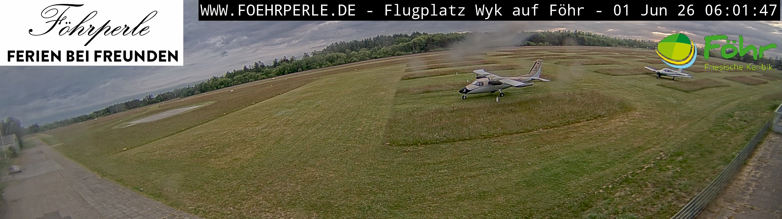 Archived image Webcam Föhr - Airfield