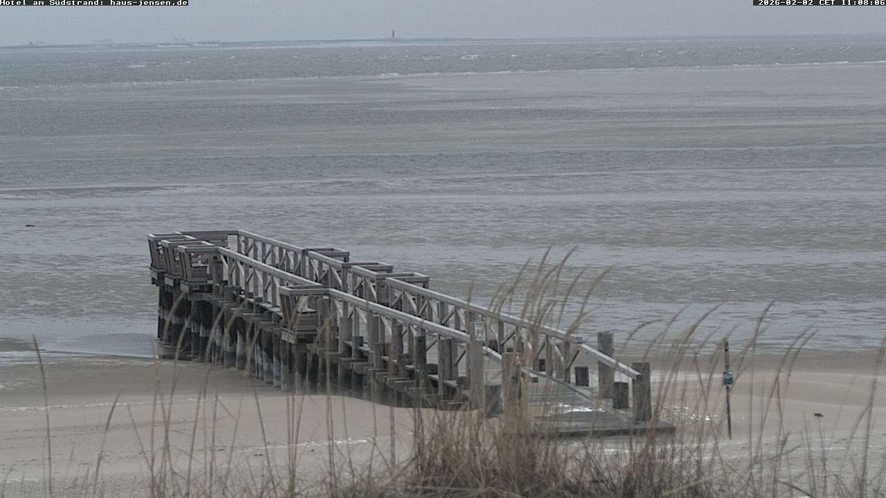 Archiv Foto Webcam Föhr: Wyk Südstrand