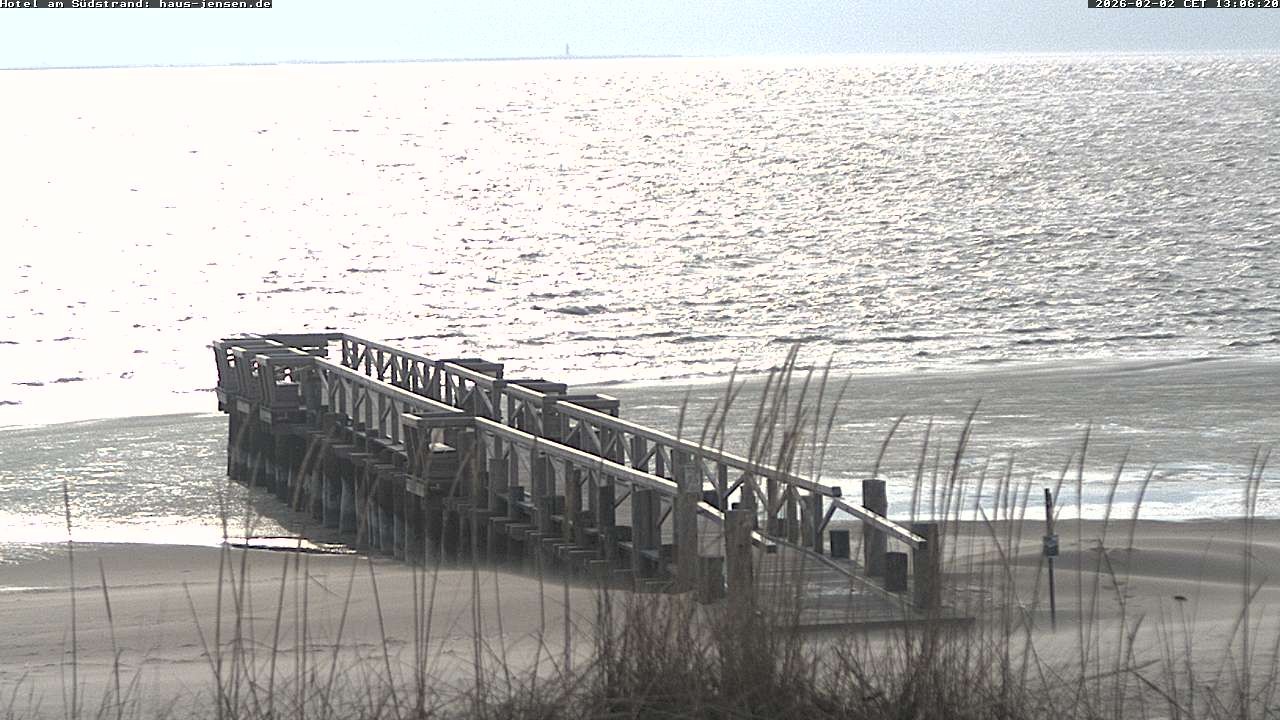 Archiv Foto Webcam Föhr: Wyk Südstrand