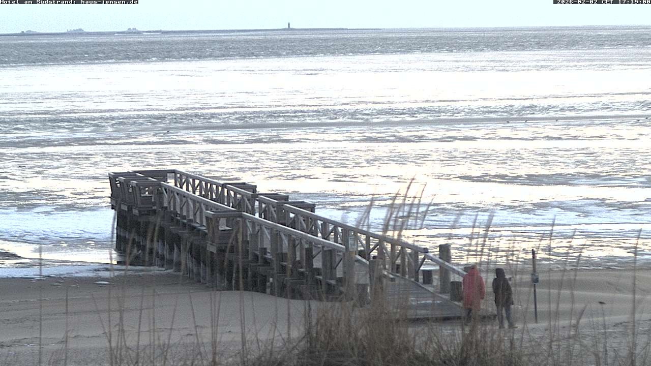 Archiv Foto Webcam Föhr: Wyk Südstrand