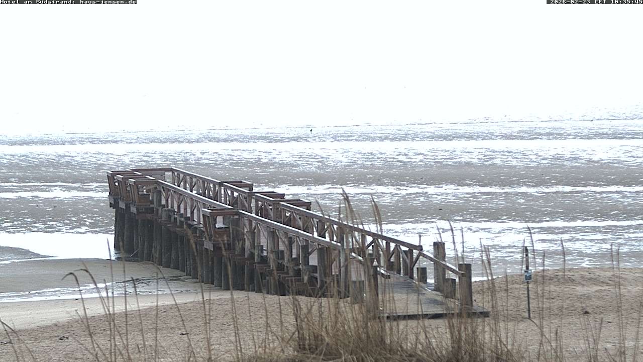 Archiv Foto Webcam Föhr: Wyk Südstrand
